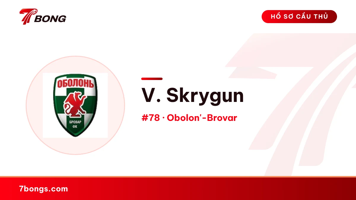 V. Skrygun — Obolon'-Brovar