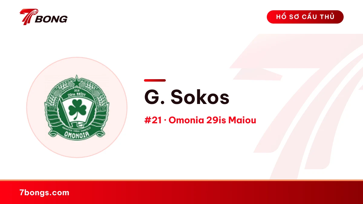 G. Sokos — Omonia 29is Maiou