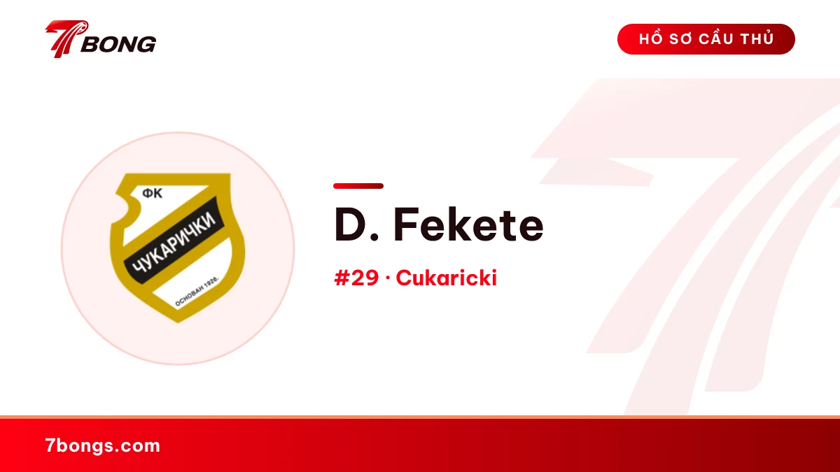 D. Fekete — Cukaricki