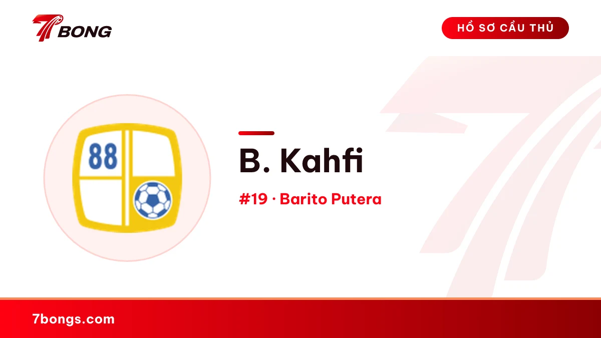 B. Kahfi — Barito Putera