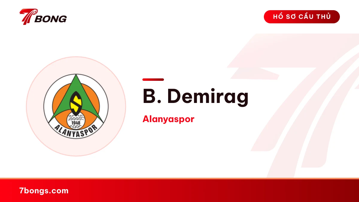 B. Demirag — Alanyaspor