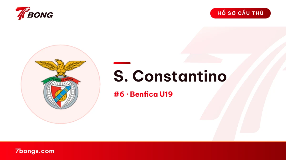 S. Constantino — Benfica U19