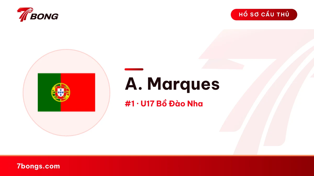 A. Marques — U17 Bồ Đào Nha