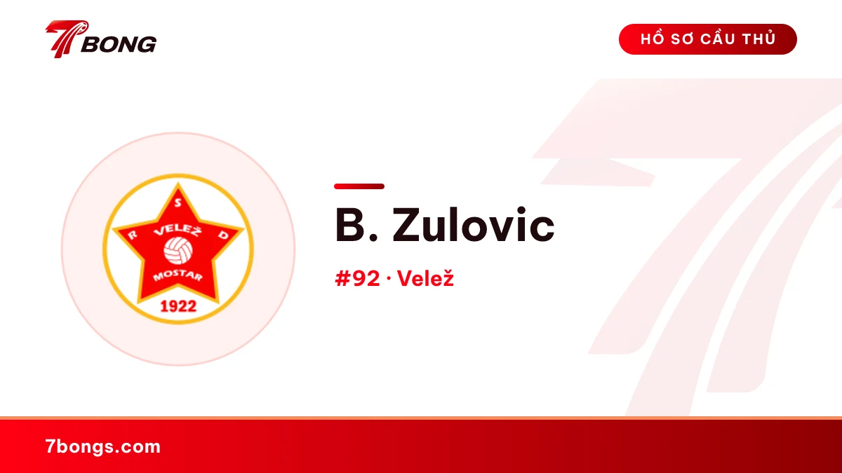 B. Zulovic — Velež