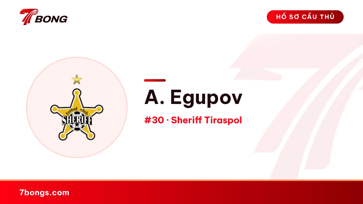 A. Egupov — Sheriff Tiraspol