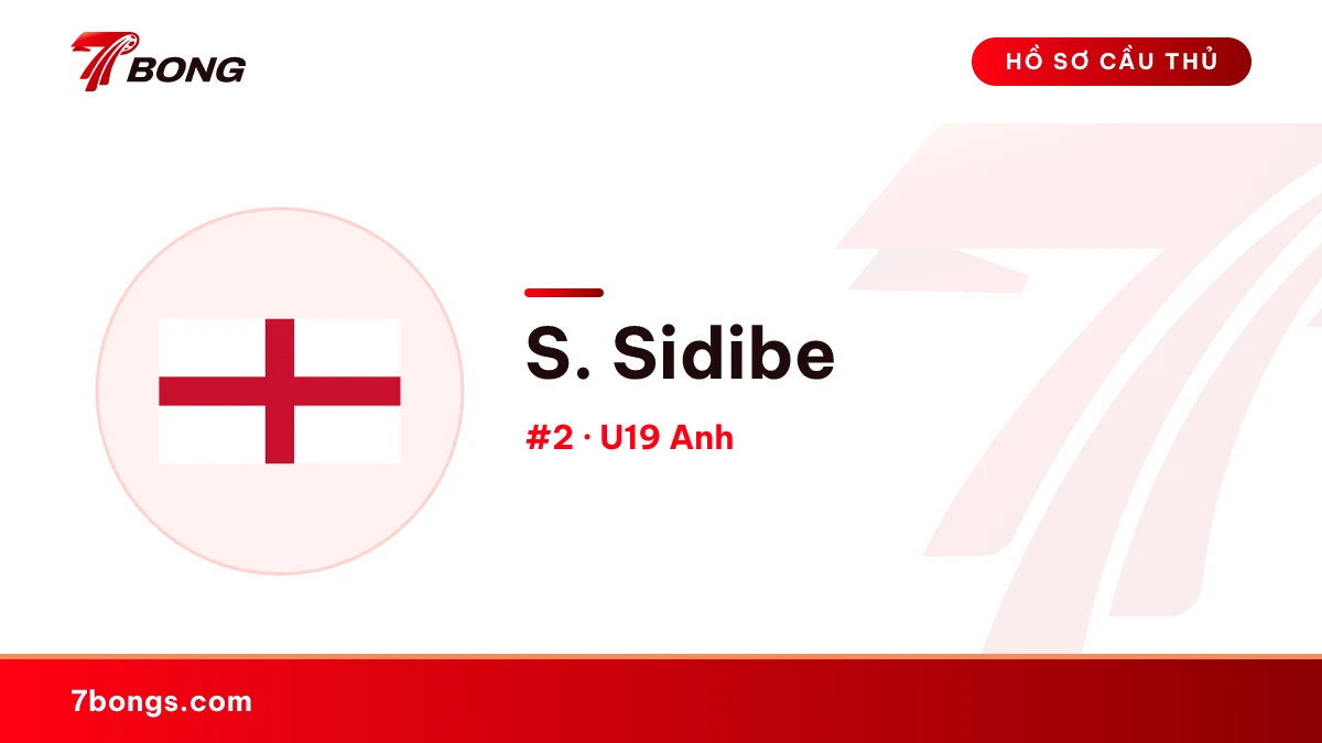 S. Sidibe — U19 Anh