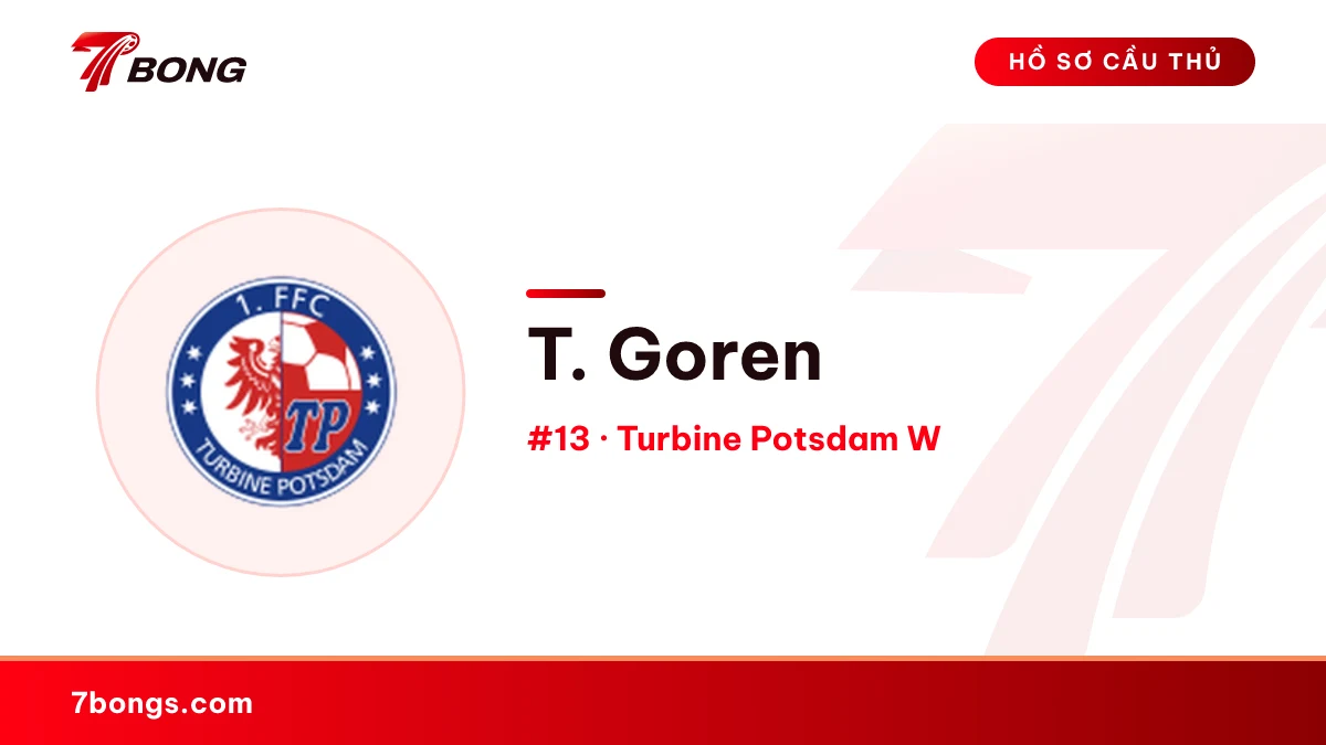 T. Goren — Turbine Potsdam W