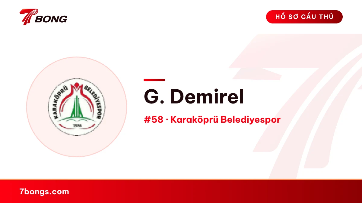G. Demirel — Karaköprü Belediyespor