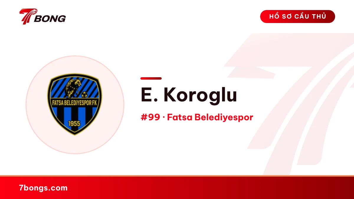 E. Koroglu — Fatsa Belediyespor