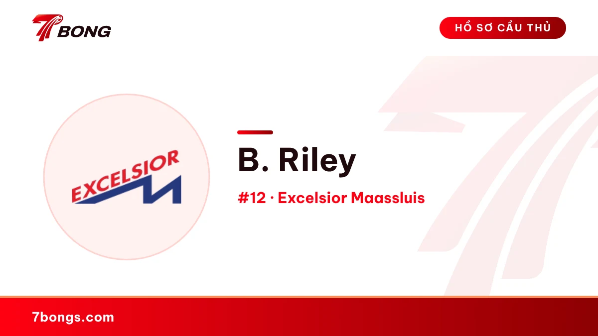 B. Riley — Excelsior Maassluis