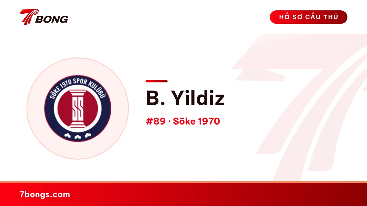 B. Yildiz — Söke 1970
