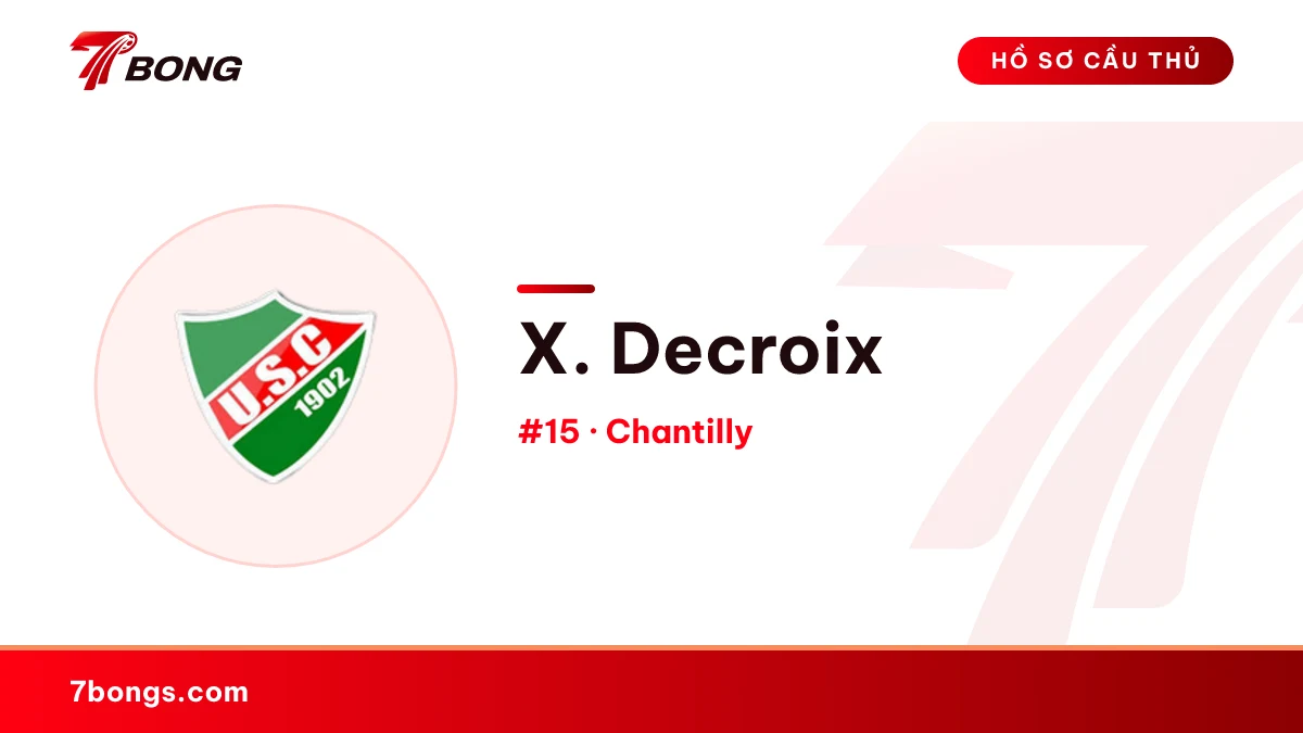 X. Decroix — Chantilly