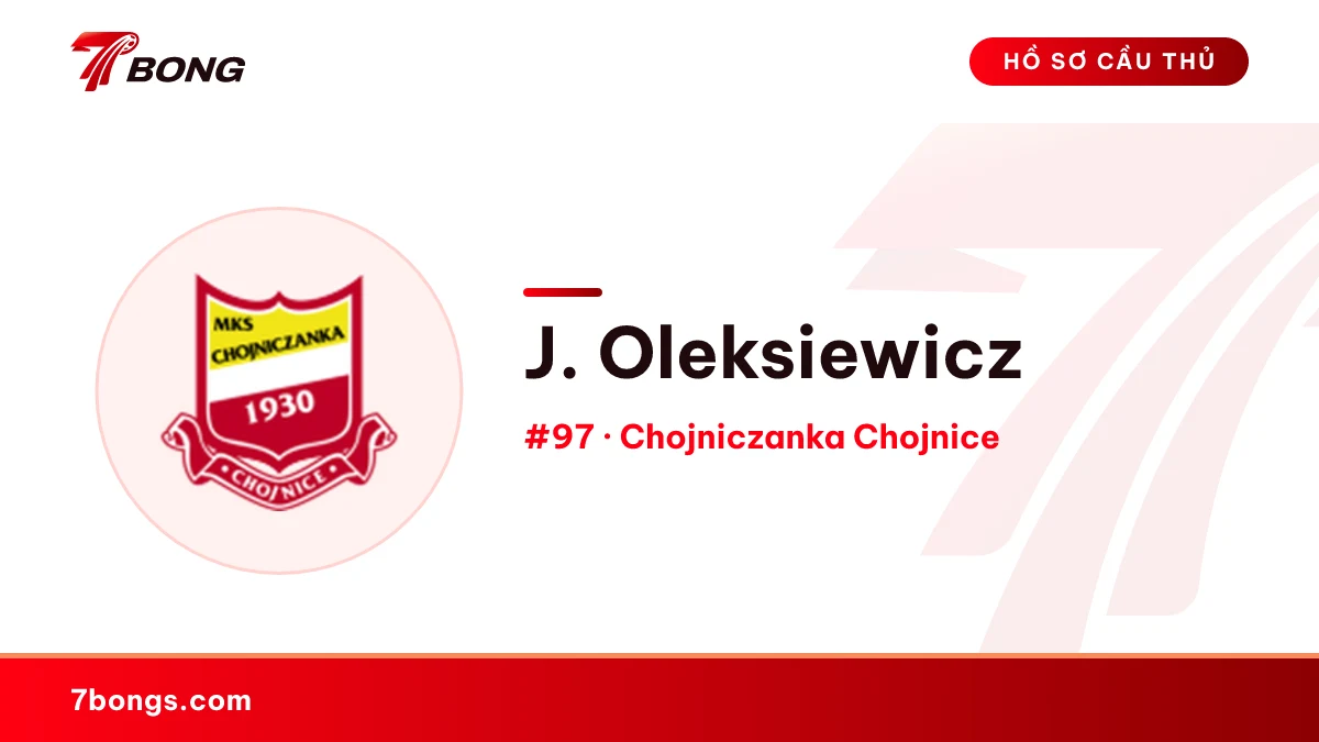 J. Oleksiewicz — Chojniczanka Chojnice