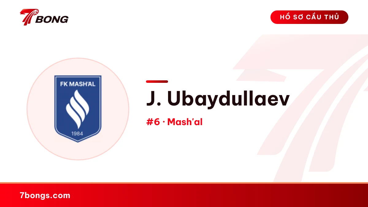 J. Ubaydullaev — Mash'al