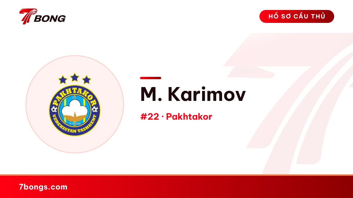 M. Karimov — Pakhtakor