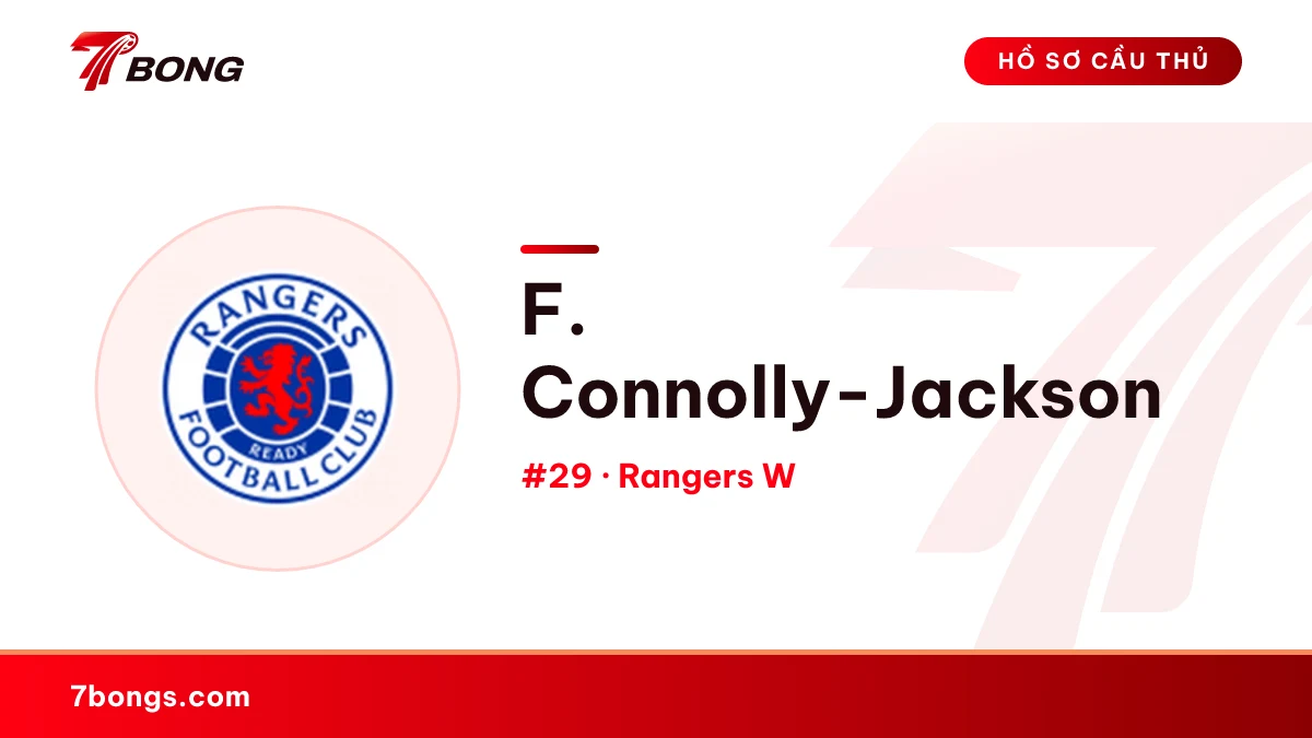 F. Connolly-Jackson — Rangers W