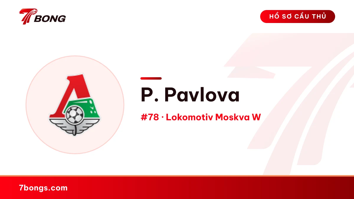 P. Pavlova — Lokomotiv Moskva W