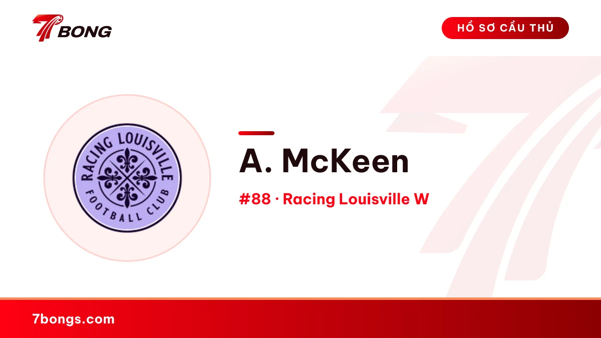 A. McKeen — Racing Louisville W