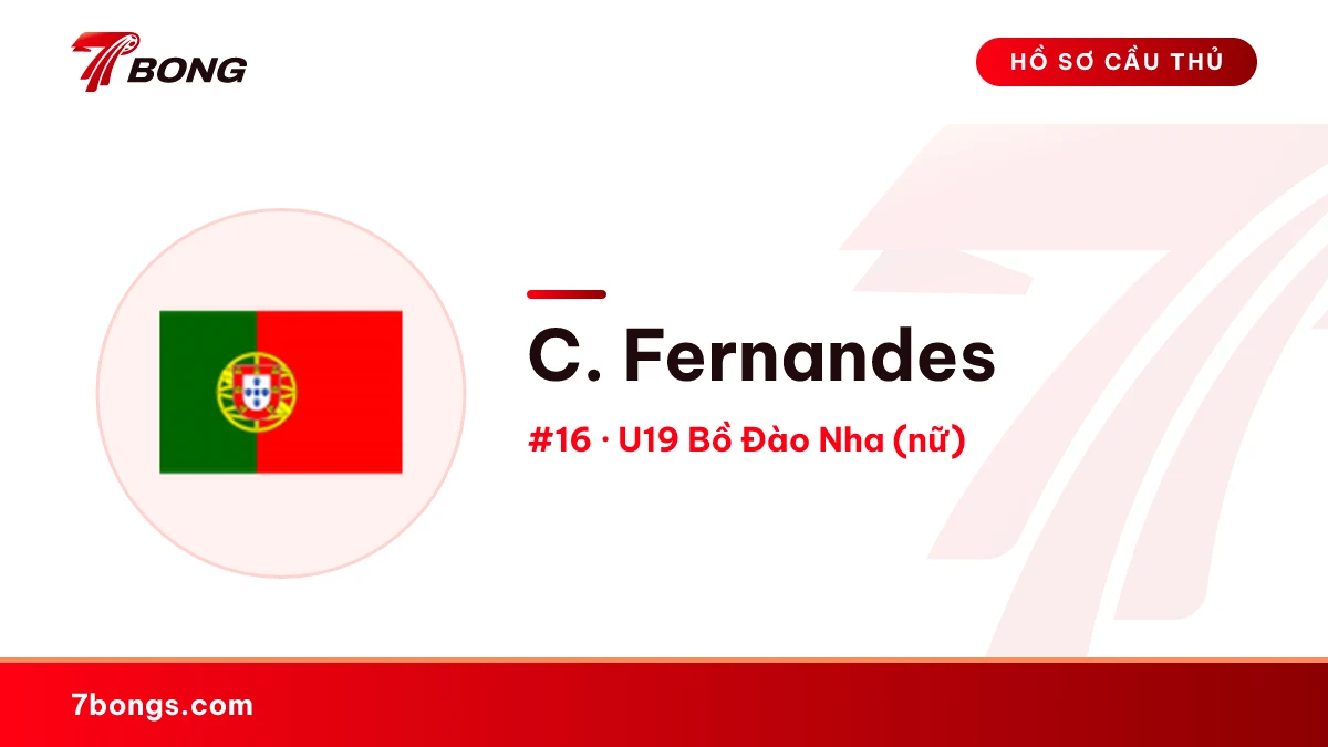 C. Fernandes — U19 Bồ Đào Nha (nữ)