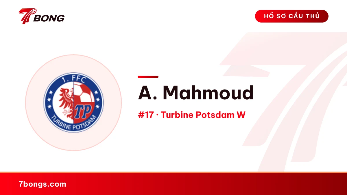 A. Mahmoud — Turbine Potsdam W