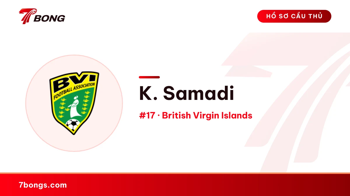 K. Samadi — British Virgin Islands