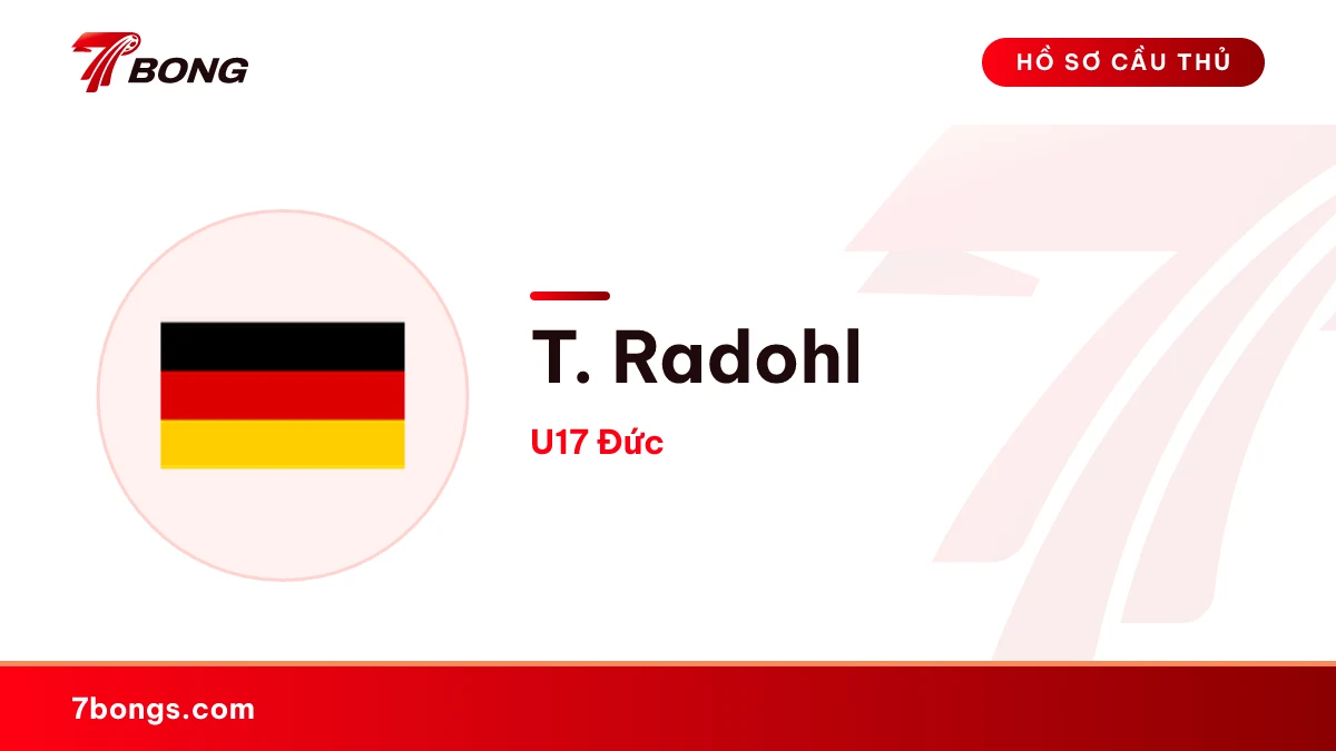 T. Radohl — U17 Đức