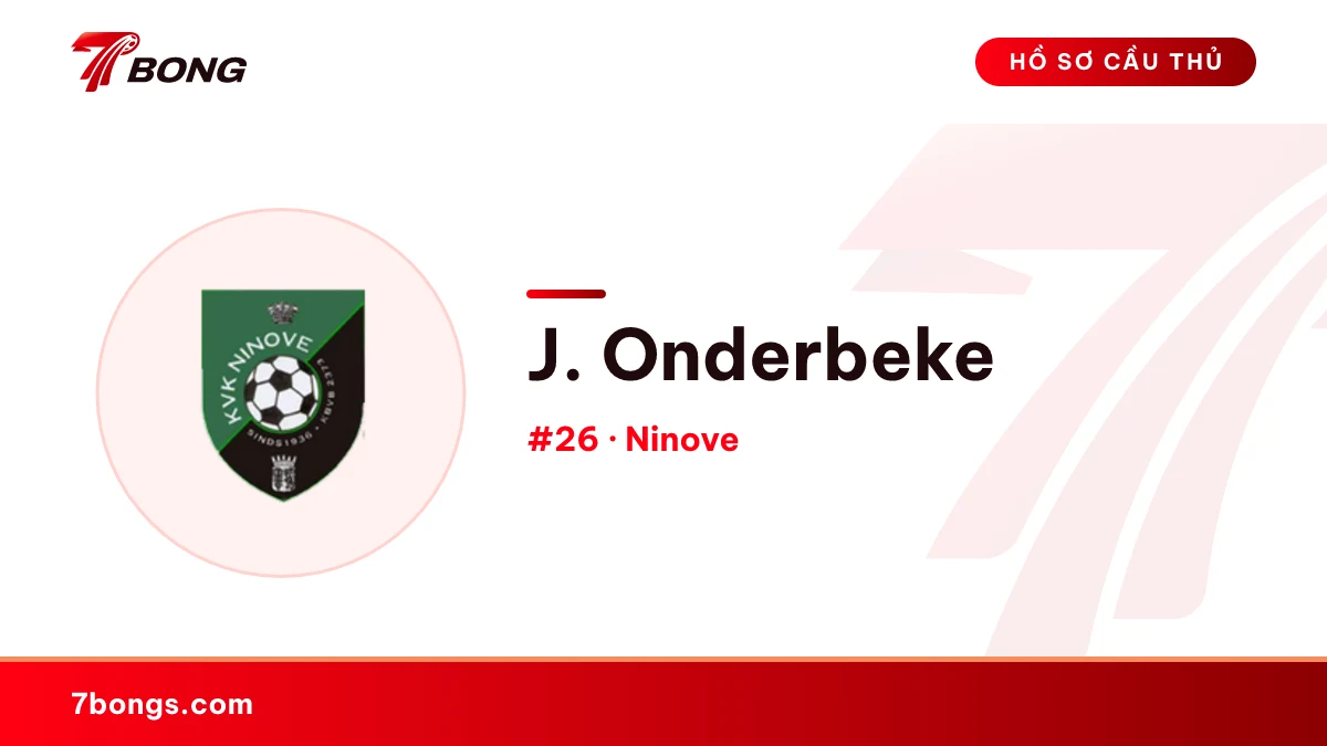 J. Onderbeke — Ninove