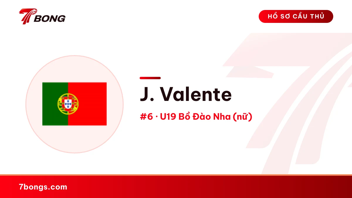 J. Valente — U19 Bồ Đào Nha (nữ)