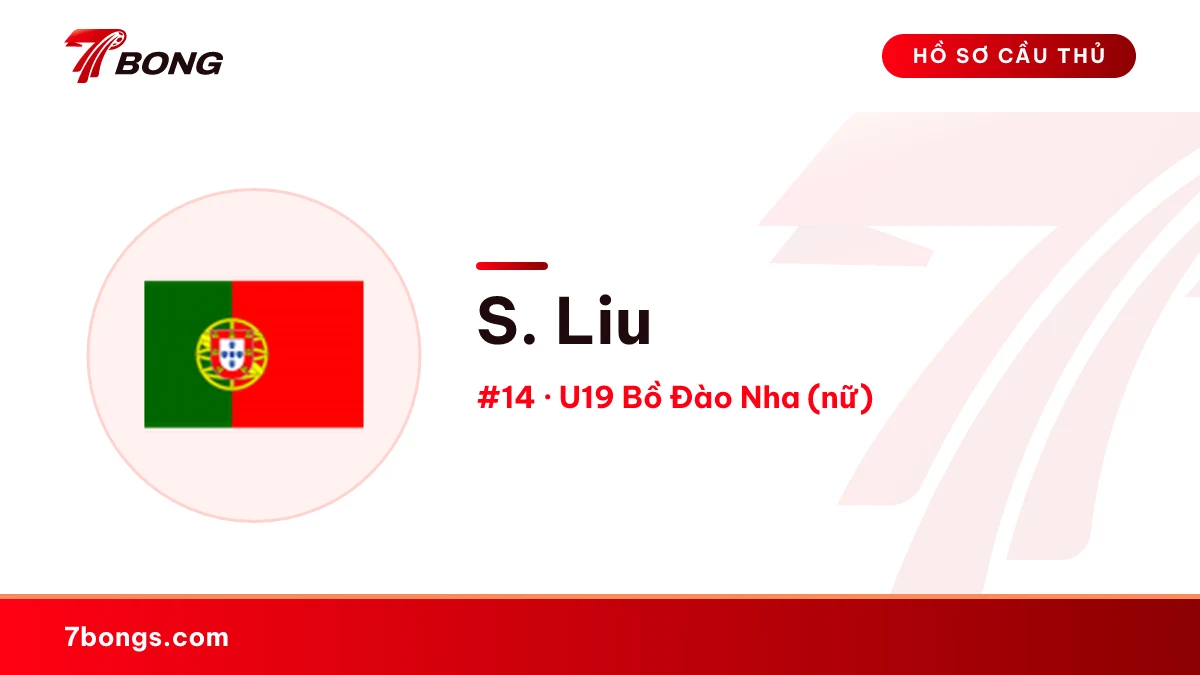 S. Liu — U19 Bồ Đào Nha (nữ)
