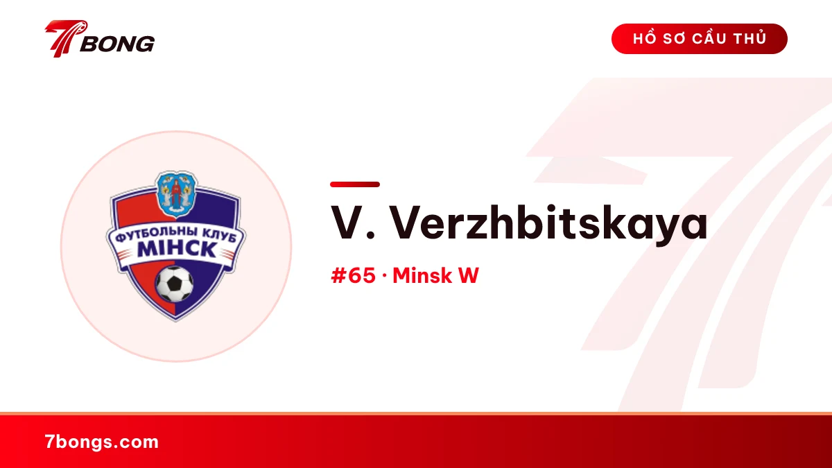 V. Verzhbitskaya — Minsk W