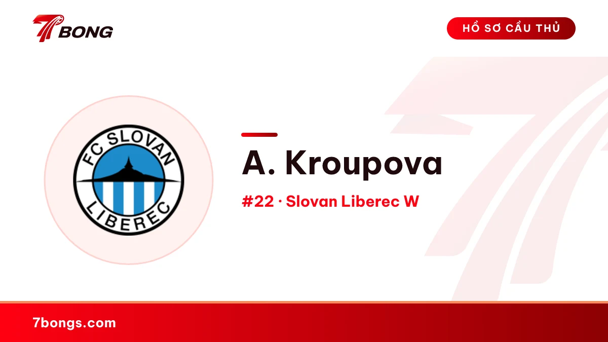 A. Kroupova — Slovan Liberec W
