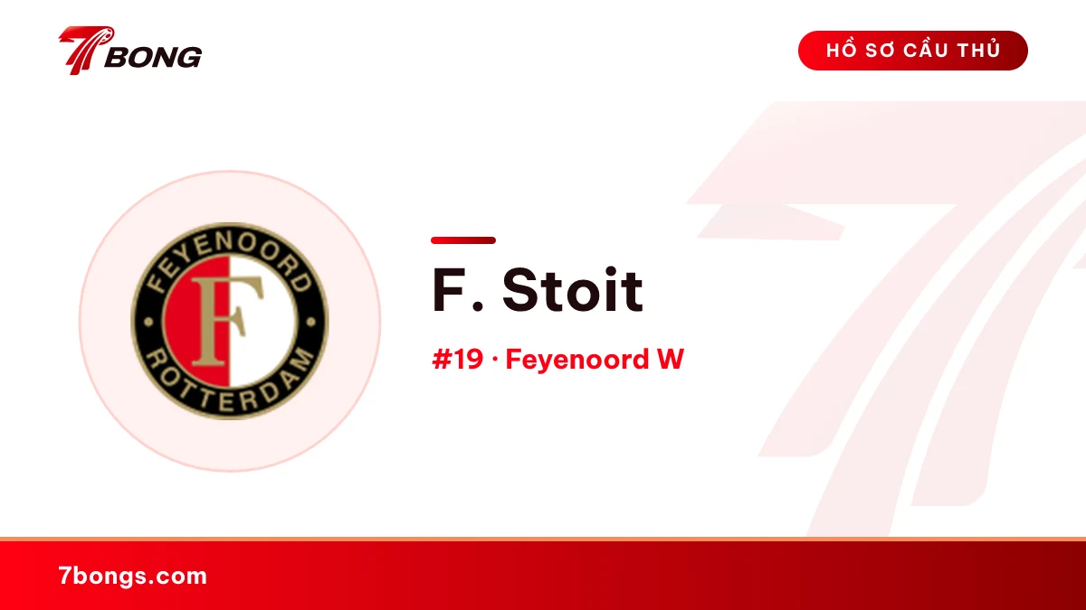 F. Stoit — Feyenoord W