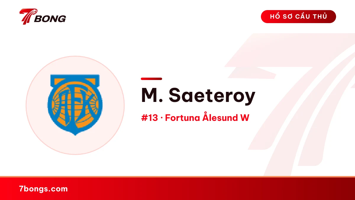 M. Saeteroy — Fortuna Ålesund W