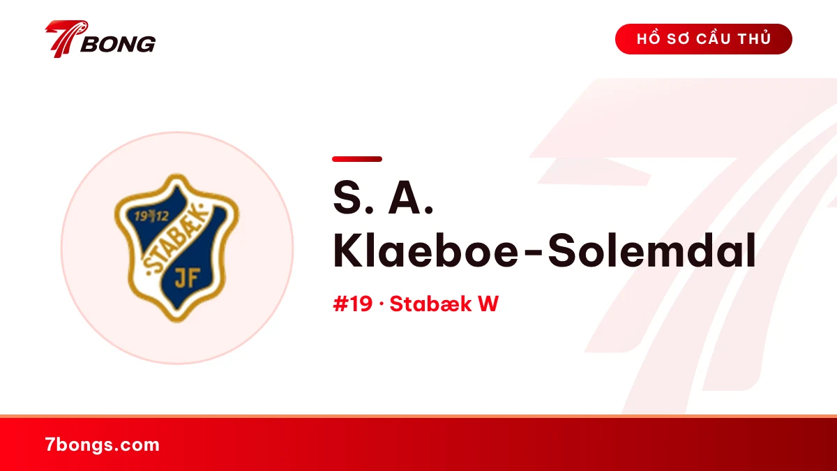 S. A. Klaeboe-Solemdal — Stabæk W
