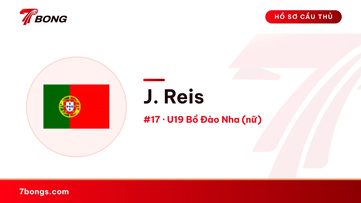 J. Reis — U19 Bồ Đào Nha (nữ)
