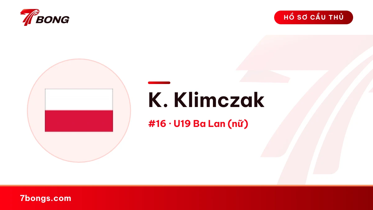 K. Klimczak — U19 Ba Lan (nữ)