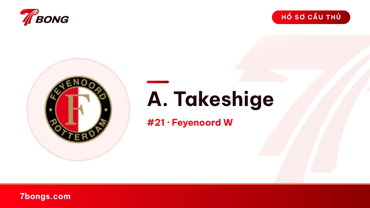 A. Takeshige — Feyenoord W