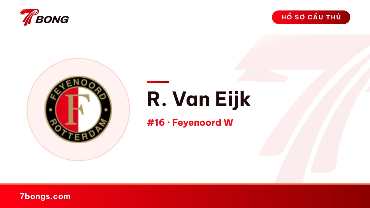 R. Van Eijk — Feyenoord W