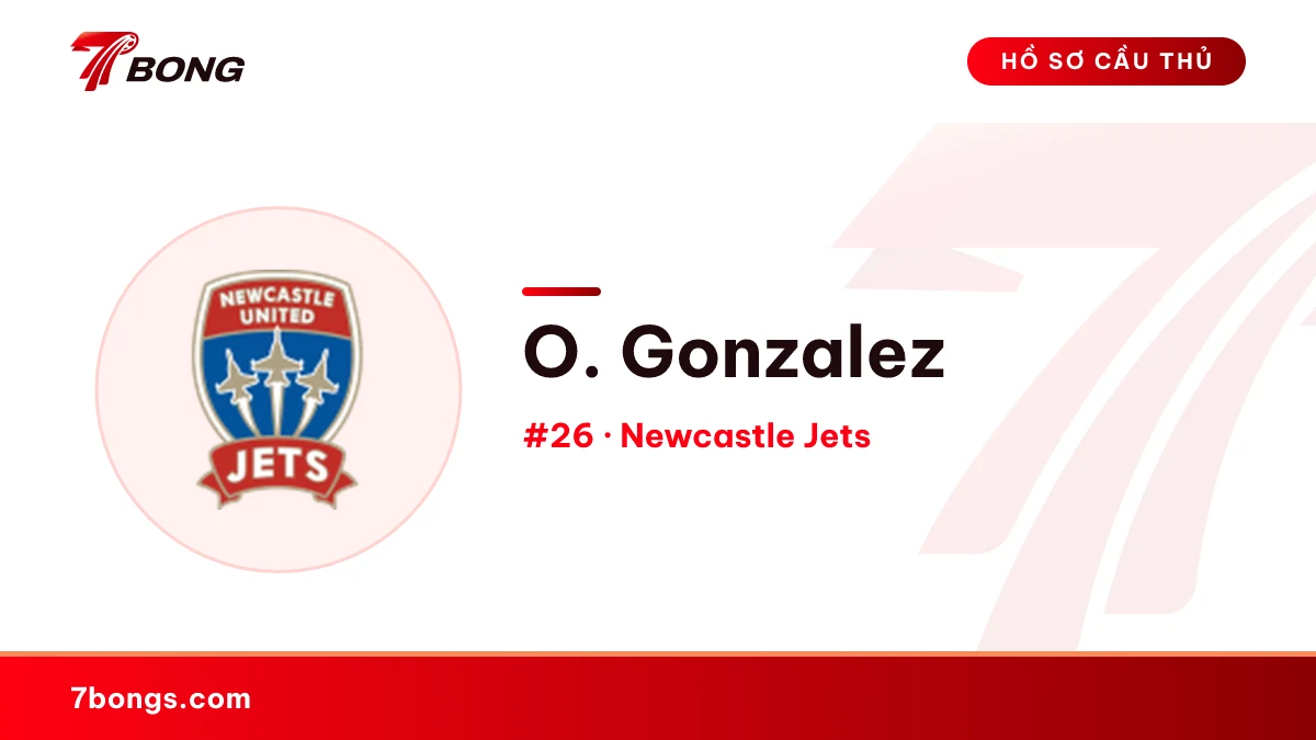 O. Gonzalez — Newcastle Jets