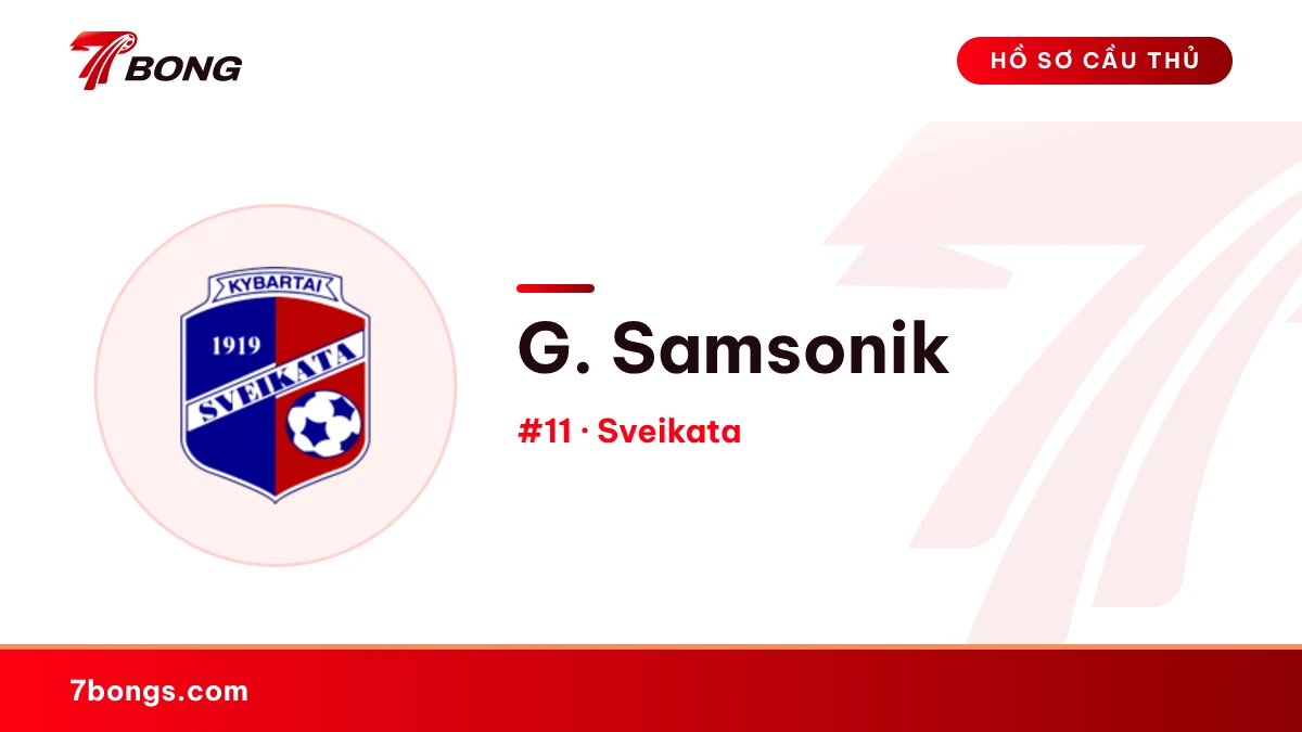 G. Samsonik — Sveikata