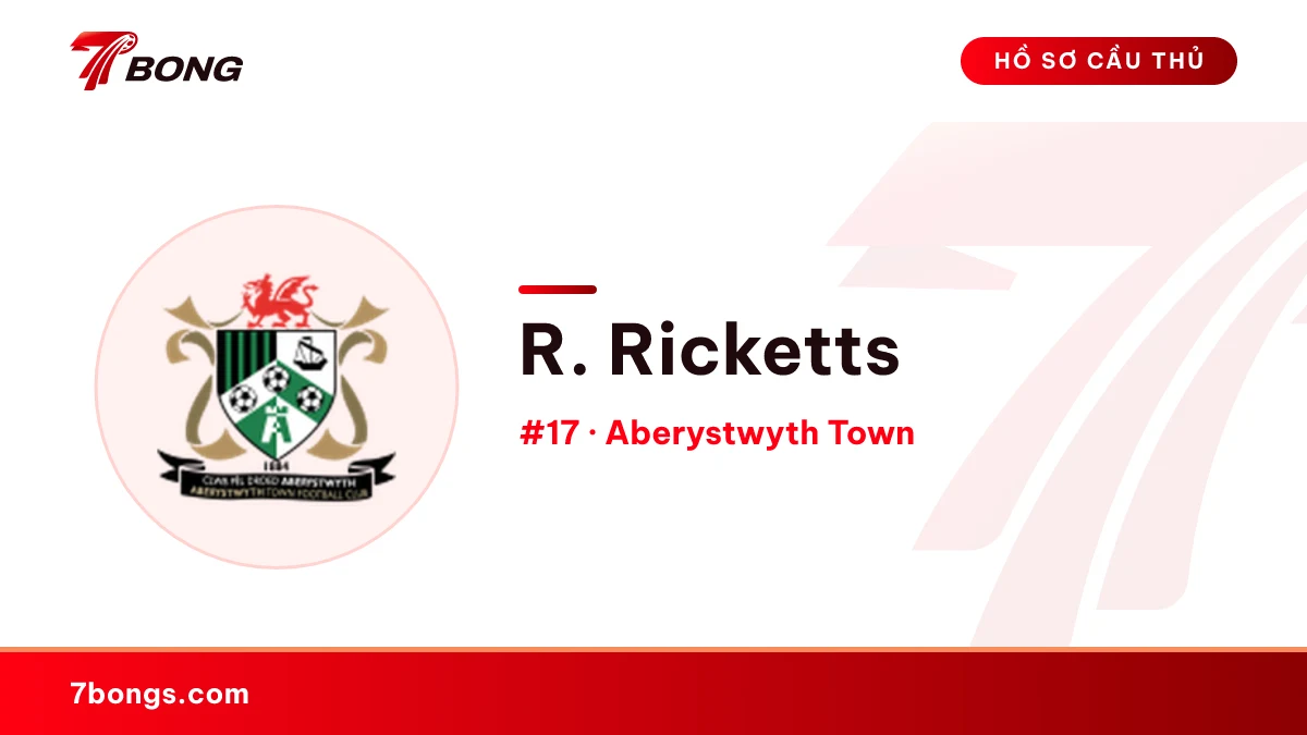 R. Ricketts — Aberystwyth Town