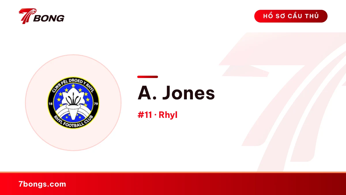 A. Jones — Rhyl
