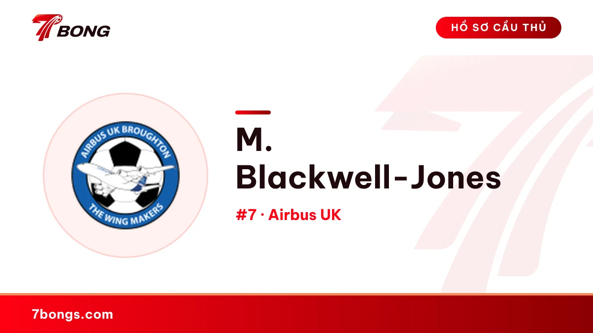 M. Blackwell-Jones — Airbus UK