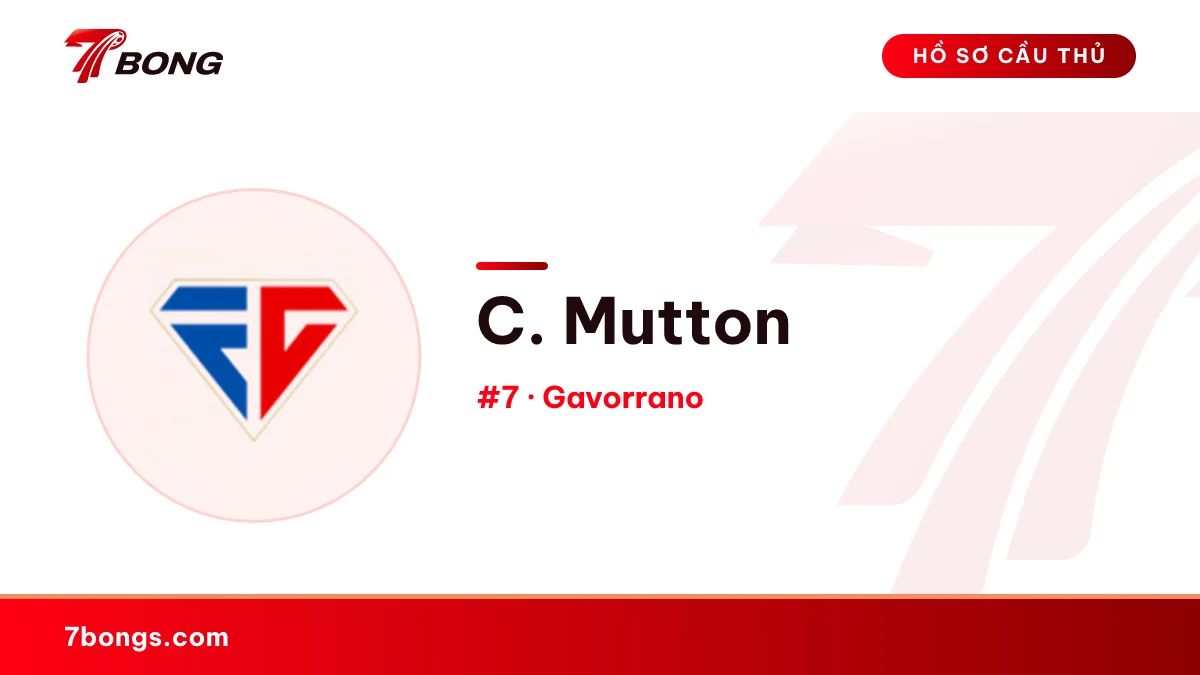 C. Mutton — Gavorrano