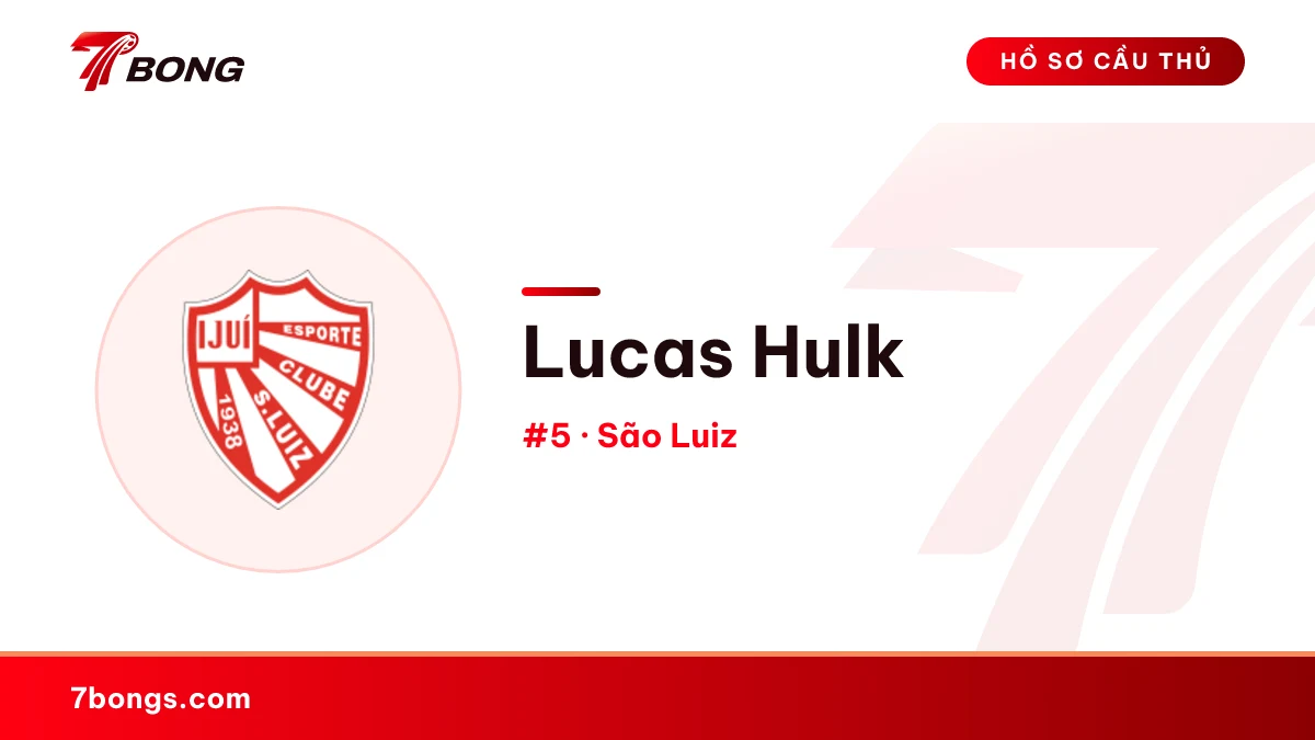 Lucas Hulk — São Luiz
