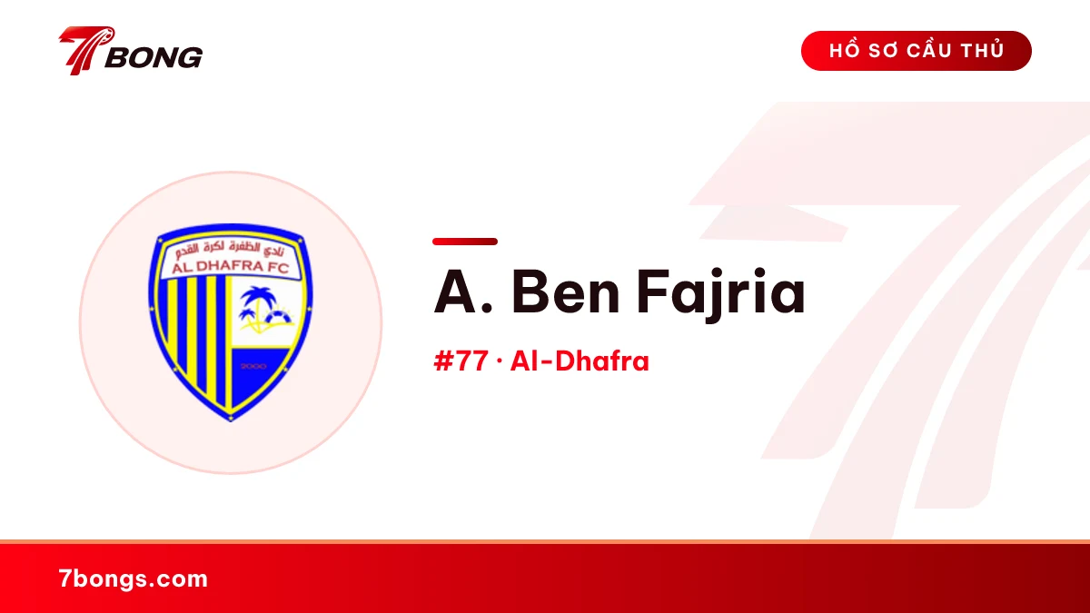 A. Ben Fajria — Al-Dhafra