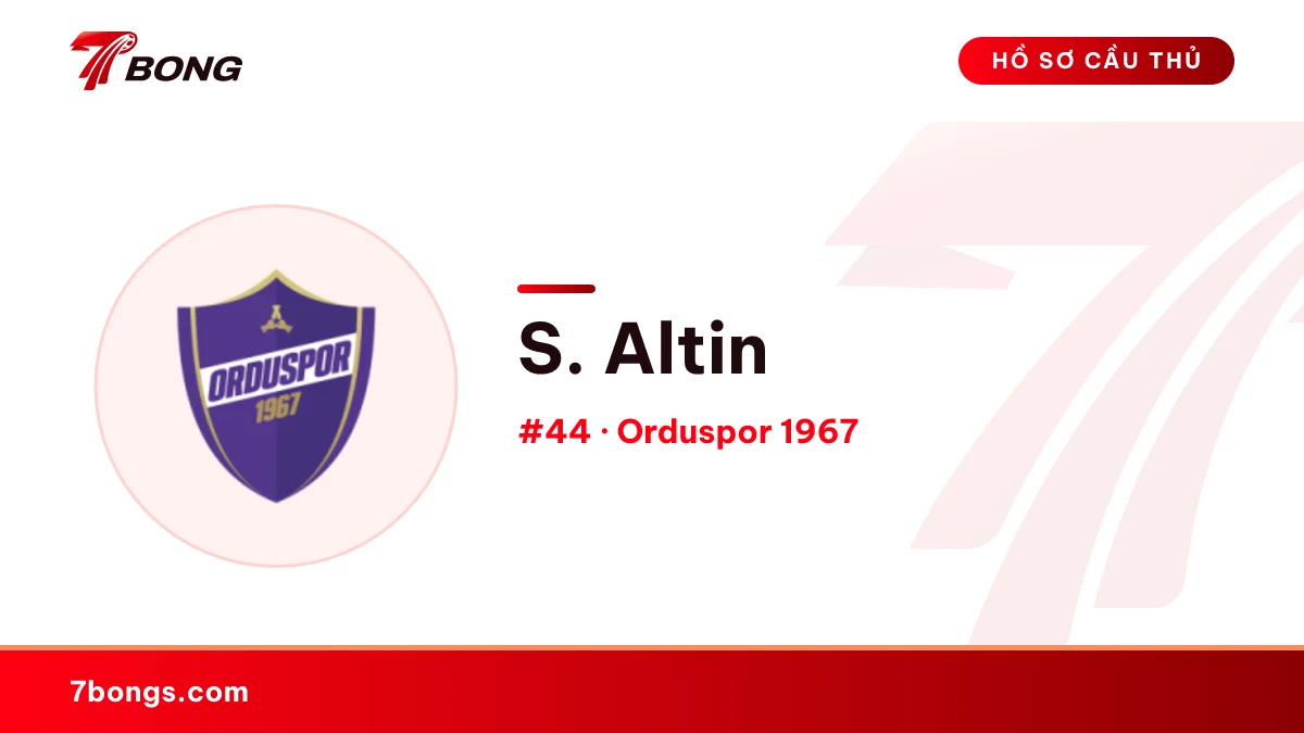 S. Altin — Orduspor 1967