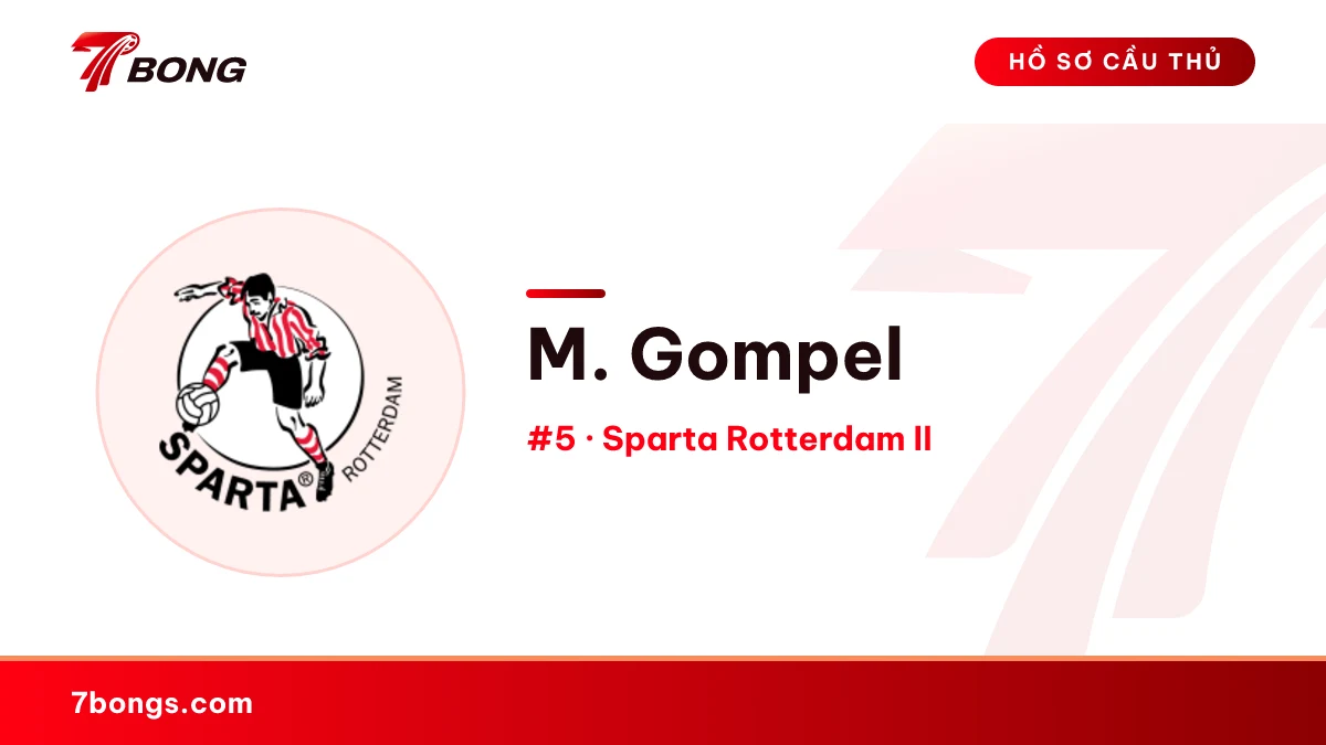 M. Gompel — Sparta Rotterdam II
