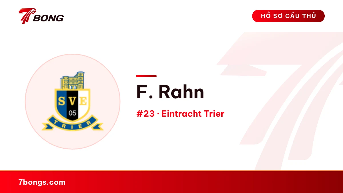 F. Rahn — Eintracht Trier