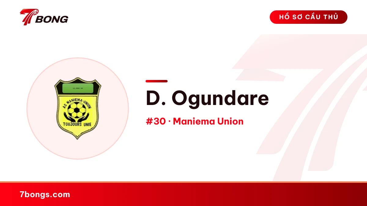 D. Ogundare — Maniema Union